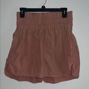 Zenana Outfitters High Waist Mauve Shorts